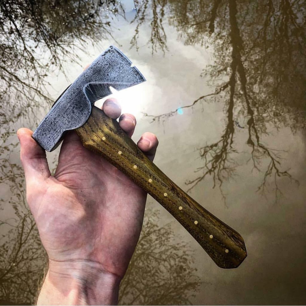 Mini hatchet from Raven Customs.