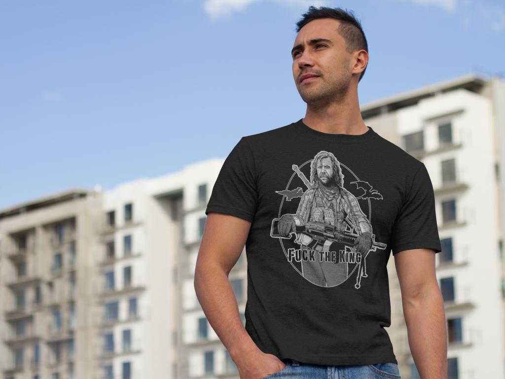 The Hound Tactical Hound "Fuck the King" Shirt from MadDuoCo