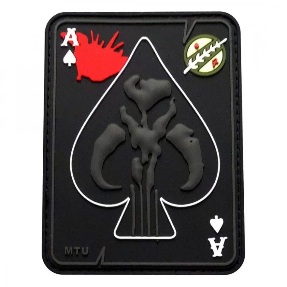 star wars patch card